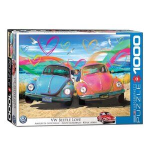 EuroGraphics The VW Groovy Collection: Beetle Love 1000 Piece Puzzle